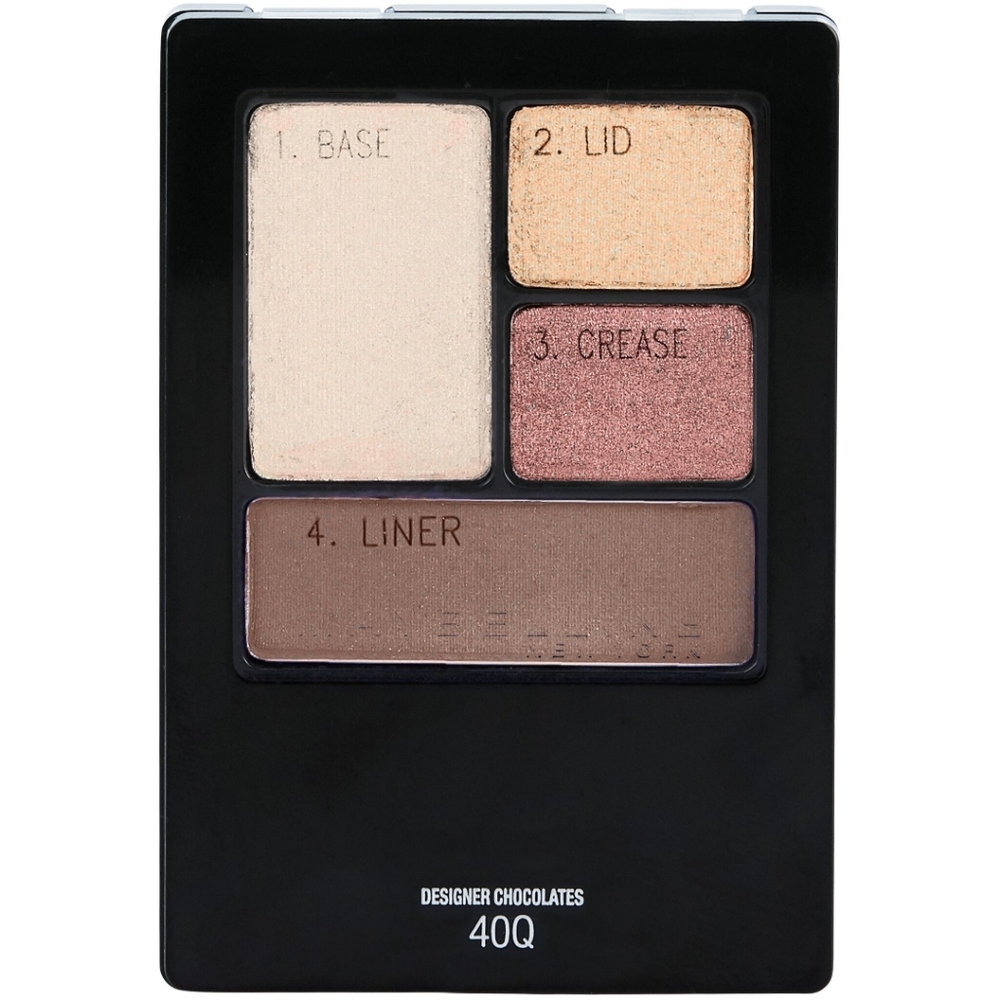 ⭐4/$15 Maybelline Expert Wear Eyeshadow Quads Designer Chocolates